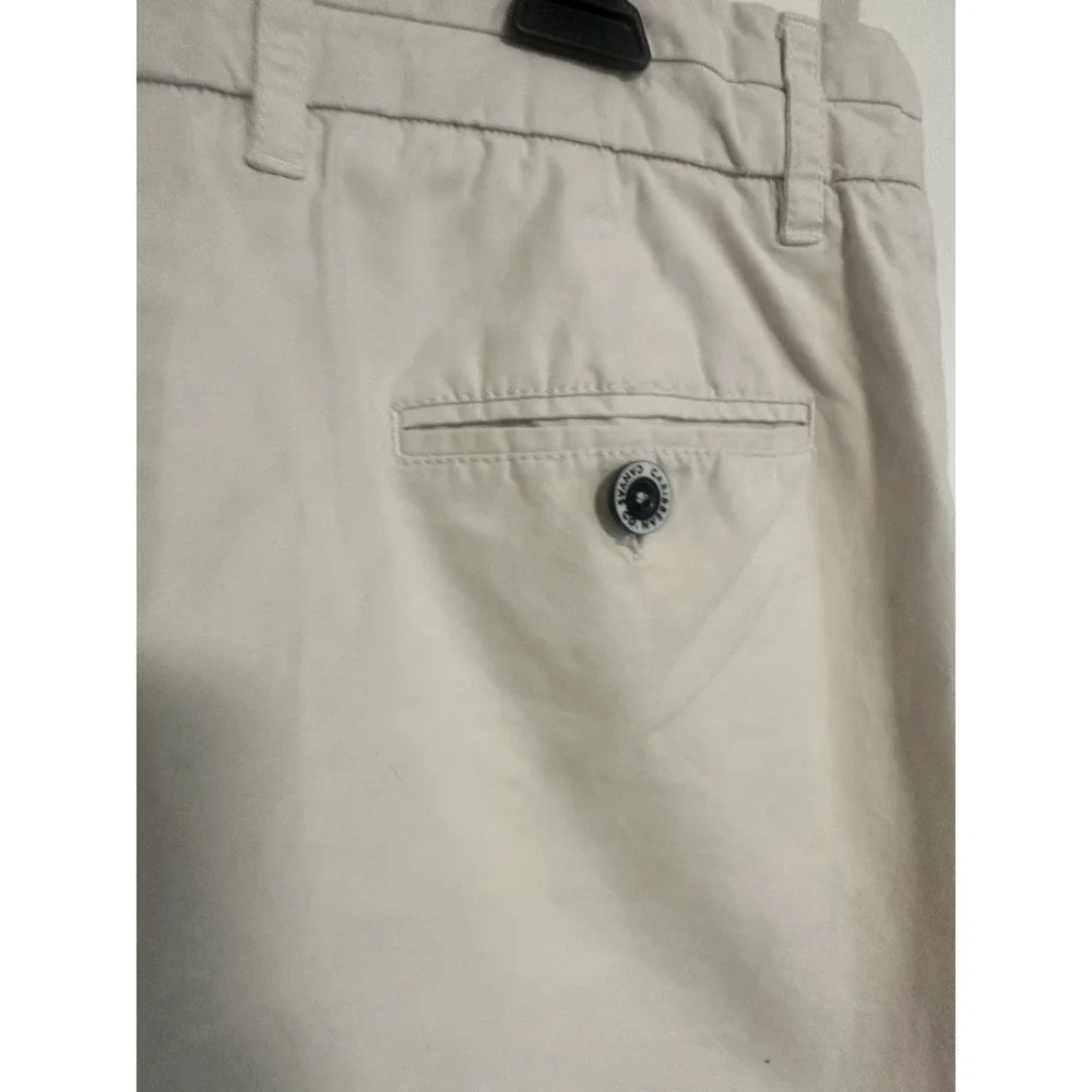 Caribbean Canvas Women's Khaki Bermuda Shorts 100% Cotton Size 10